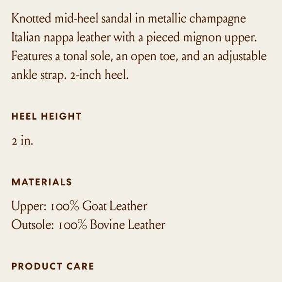 New: Loeffler Randall Olivia Knotted Heeled Sandal. Size 7.5 - Picture 7 of 15